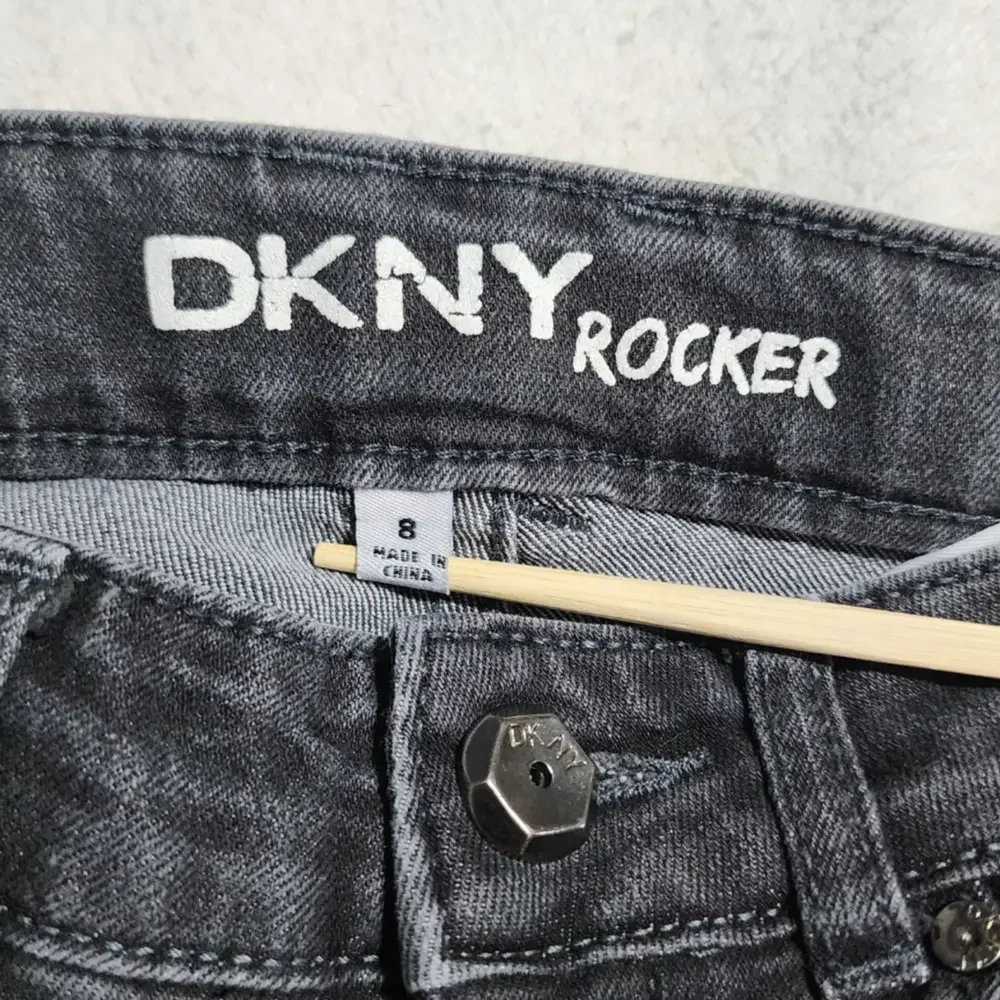 DKNY Rocker Black Skinny‎ Jeans – Moto Style 🖤 Girls Size 8
